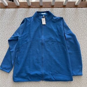 Peter Millar Blue Men’s Zip Up Jacket - NWT size XXL